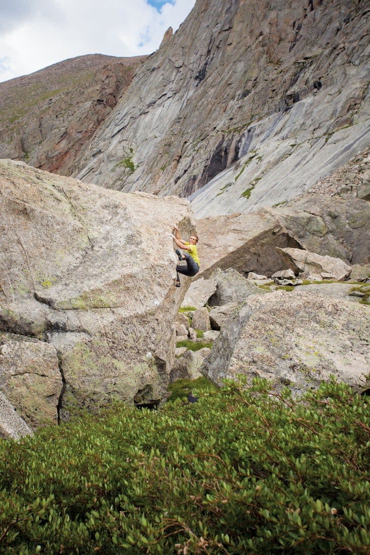 Mount Evans Colorado Alpine Bouldering Rock Climbing