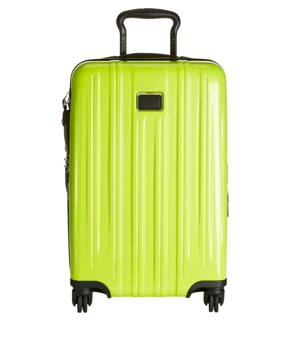 TUMI V3 suitcase; $525. <a rel="nofollow noopener" href="https://www.tumi.com/" target="_blank" data-ylk="slk:tumi.com;elm:context_link;itc:0;sec:content-canvas" class="link ">tumi.com</a>