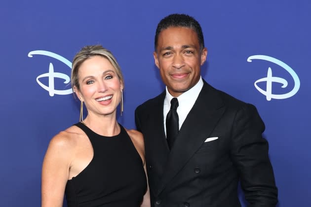 Amy-Robach-and-TJ-Holmes-GMA-hosts-affair.jpg 2022 ABC Disney Upfront - Credit: Dia Dipasupil/Getty Images