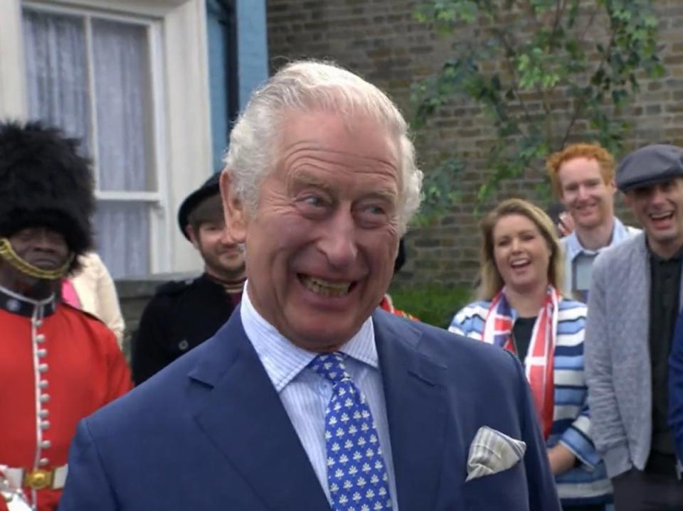Prince Charles on ‘EastEnders' (BBC)