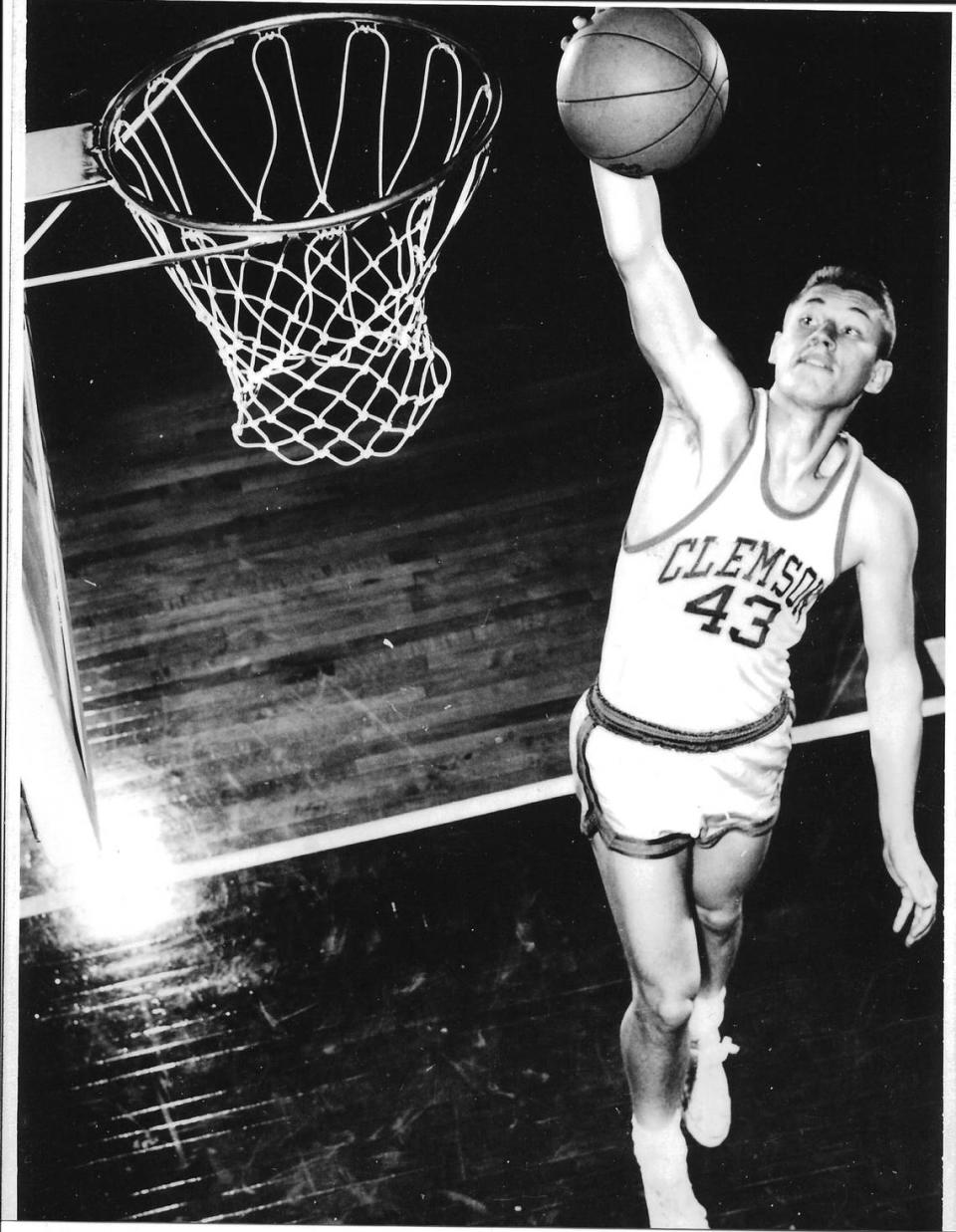 Bob Benson, who would eventually own two Charlotte sports teams, went to Clemson on a basketball scholarship in the early 1960s as a 6-foot-2 guard. He also briefly pitched for Clemson’s baseball team.