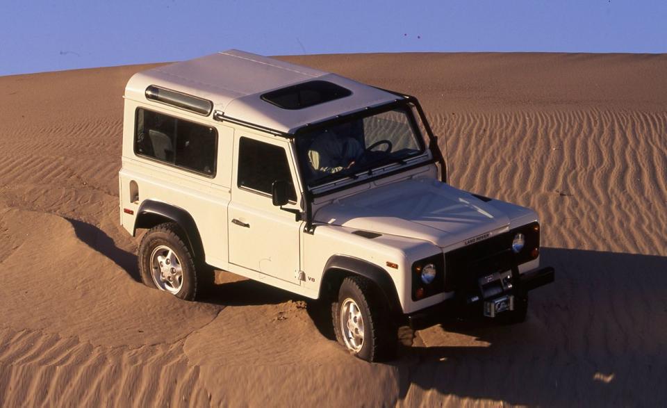 <p>A Defender 110 became a collectible the instant it was sold. Today, lower-mileage examples sell for more than $100,000. A few more than 4600 Defender 90s came to the U.S., so they're easier to find and don’t cost as much. One of the most rare and valuable is the $40,000 final edition D90 from 1997. Like the 110, though, the D90 has really appreciated in value. North American-spec D90s with low miles sell for well above their original sticker prices. As one expert says, if you find a Defender 90 for less than $30,000—jump on it. <a href="http://eastcoastrover.com/" rel="nofollow noopener" target="_blank" data-ylk="slk:East Coast Rover;elm:context_link;itc:0;sec:content-canvas" class="link ">East Coast Rover</a> specializes in complete restorations and build-ups.</p>