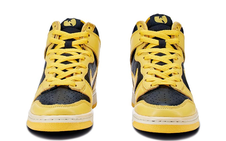 Nike Dunk High ‘Wu-Tang’ (1999) (Front). Credit: Sotheby’s