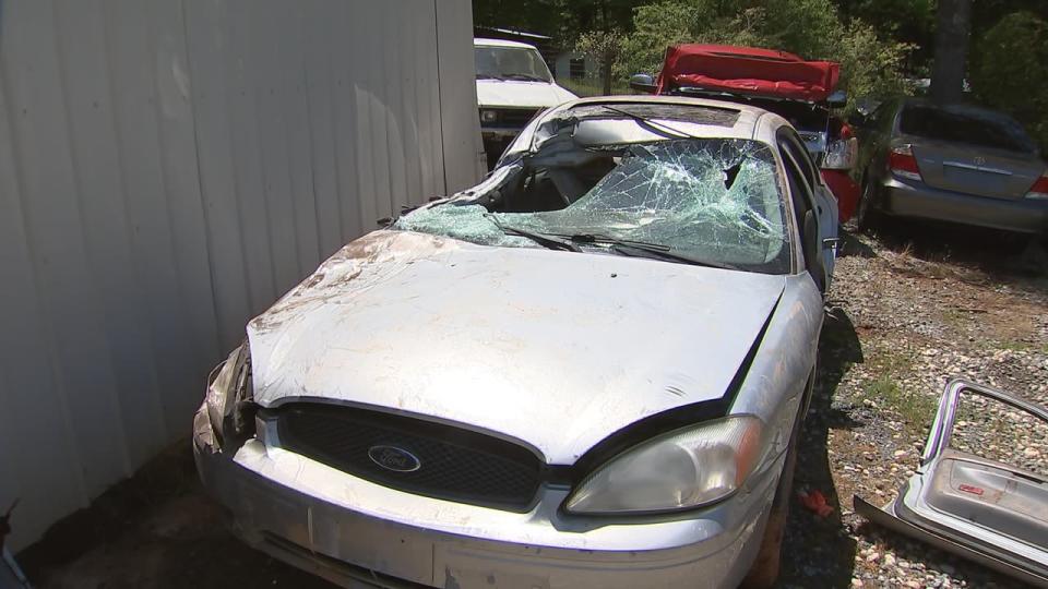 The highway patrol in Burke County is investigating a crash where a rock was thrown into the windshield of a car, killing a woman. It happened Wednesday night along Conley Road, west of Morganton near Jeeter Carswell Road.