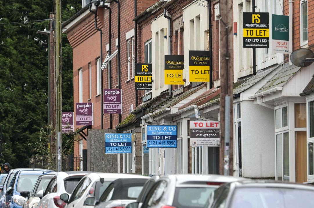 Selly Oak, Birmingham, 4th February 2024 - Houses for rent in Selly Oak, Birmingham, England as the UK Housing Market continues to fluctuate. Credit: Stop Press Media/Alamy Live News