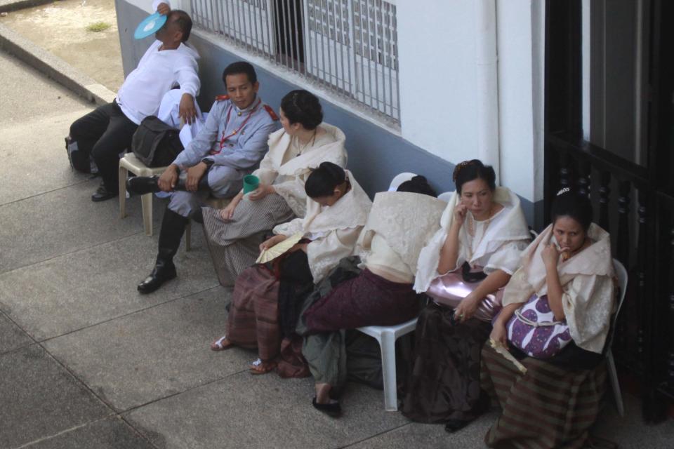 Behind the scenes: "El Presidente" filming in Kawit, Cavite.