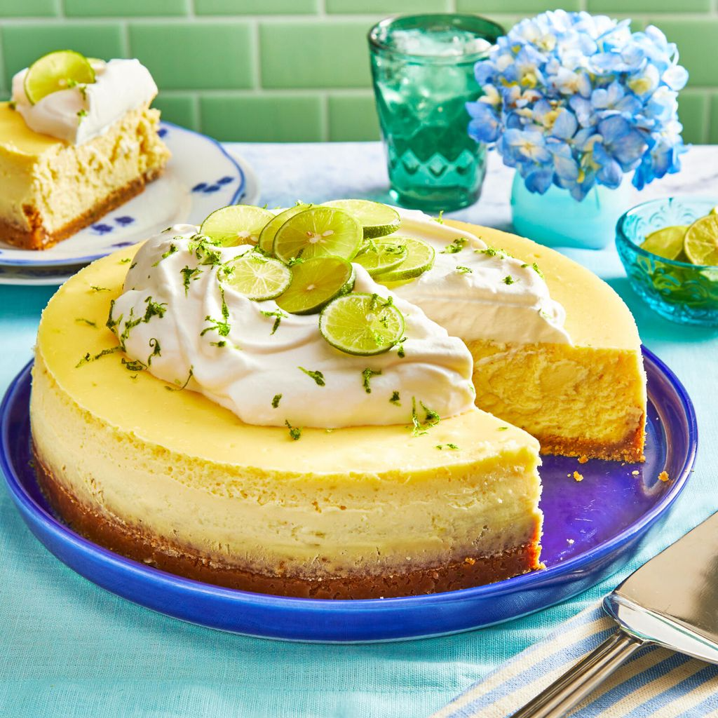 spring desserts key lime cheesecake