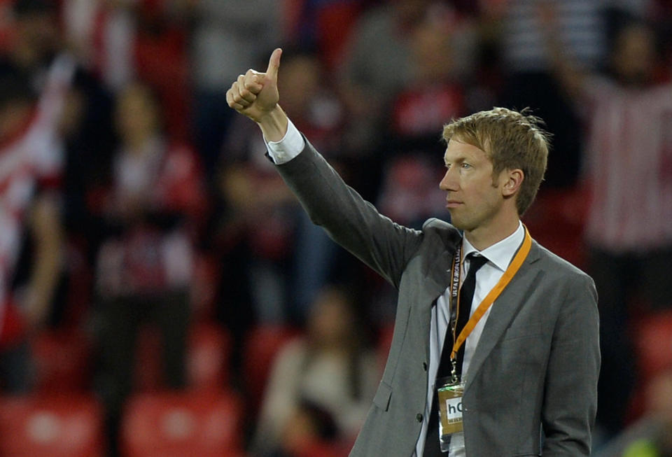 Ostersunds FK coach Graham Potter – they took a punt on each other, he admits