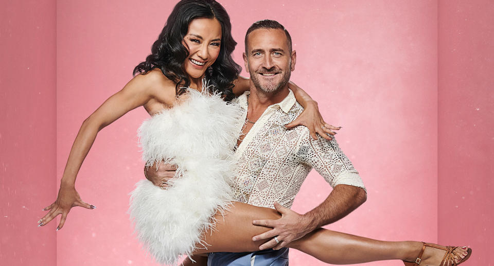 Nancy Xu and Will Mellor are partnered in Strictly Come Dancing. (BBC)