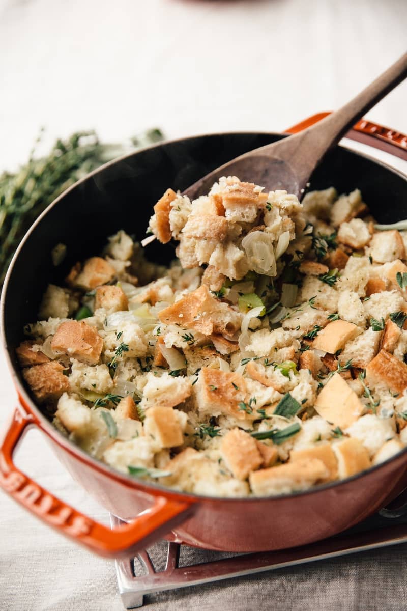 Stovetop Thanksgiving Stuffing