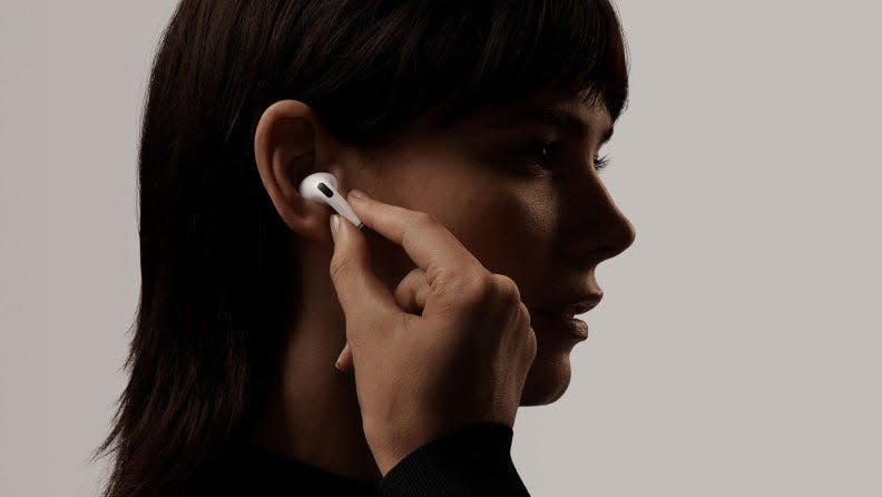 Pick up the Apple AirPods Pro with Magsafe Charging Case at Best Buy for $40 off right now.