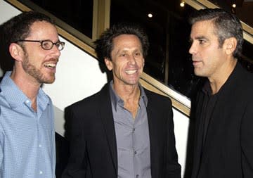 Ethan Coen , Brian Grazer , George Clooney at the LA premiere of Universal's Intolerable Cruelty