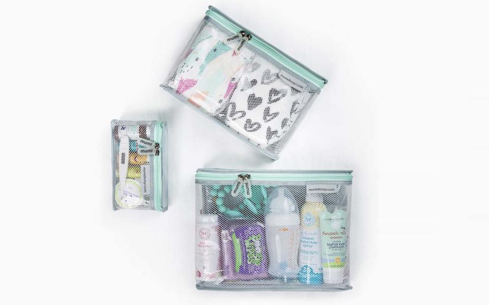 Mumi Design Toiletry Packing Cubes