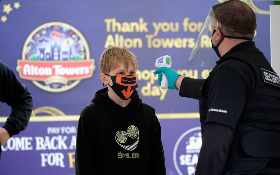 alton towers entrance - getty