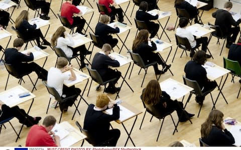 Exam boards compile information about gender so that they can examine trends in results over time - Credit:  Photofusion/REX Shutterstock