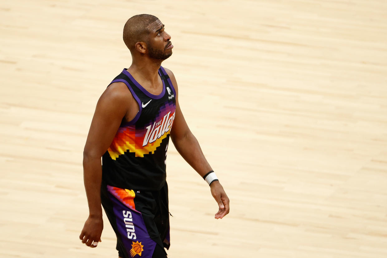 Chris Paul led the Suns to the NBA Finals in his first season with Phoenix. (Christian Petersen/Getty Images)