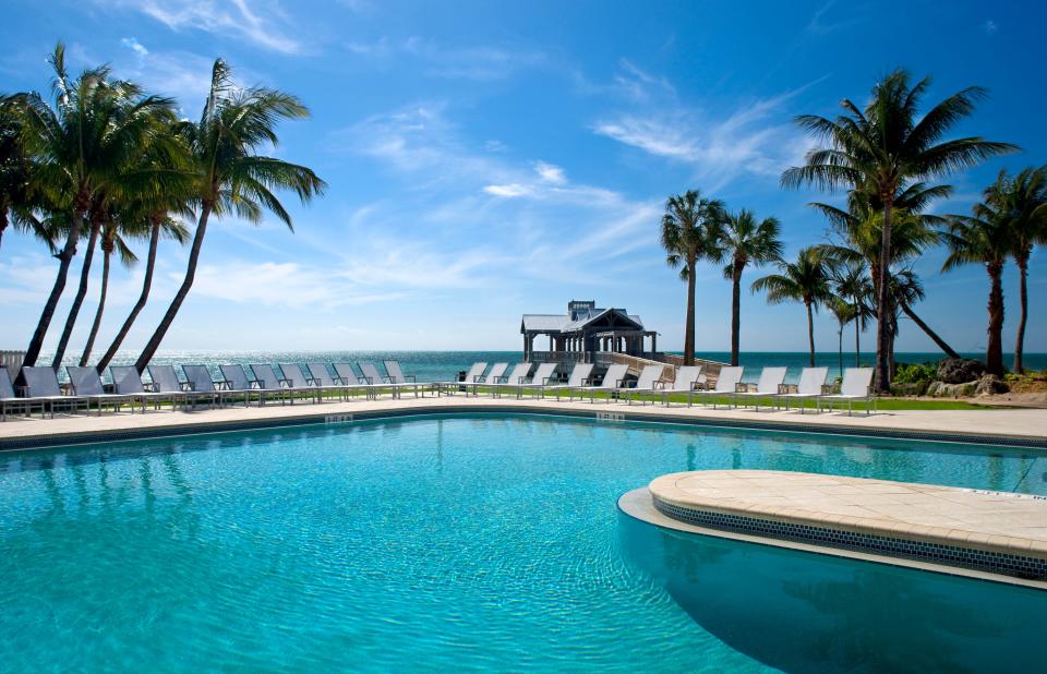 The Reach Key West Resort offers an oceanfront pool.