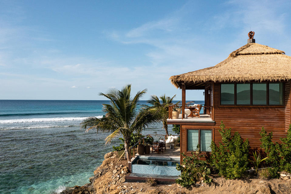 A room at Necker Island 