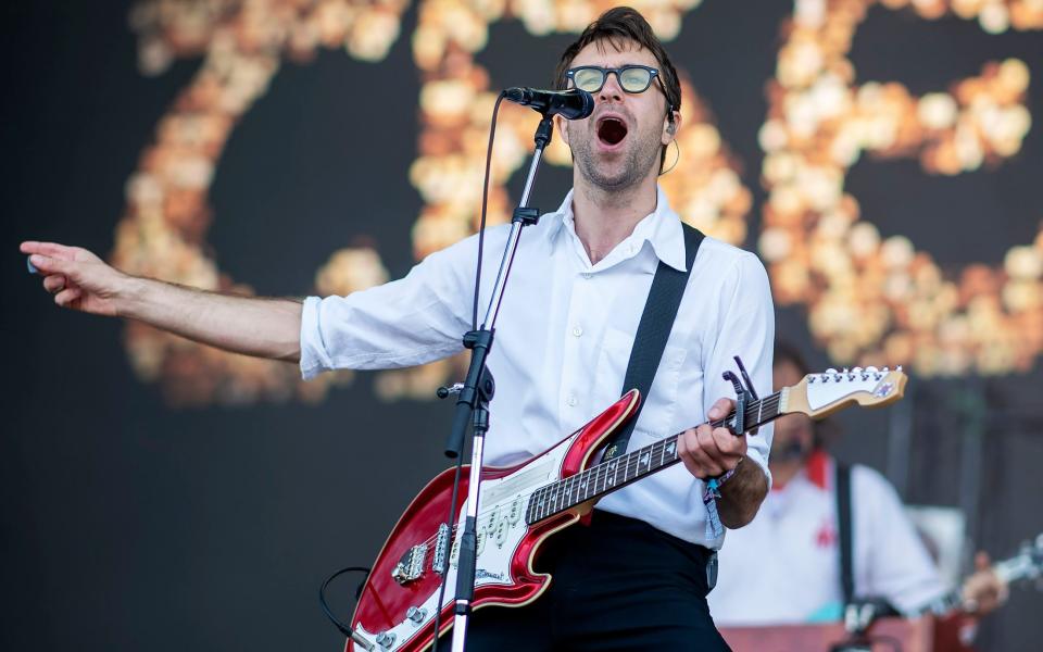 The Vaccines playing on the Other Stage at Glastonbury, 2019 - Geoff Pugh
