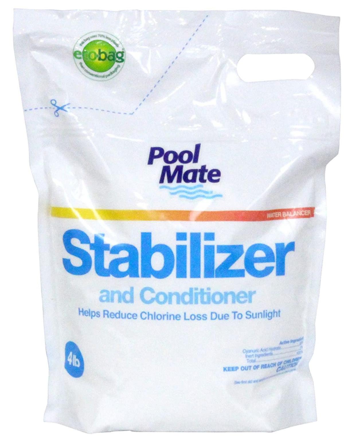 Pool Mate Stabilizer and Conditioner, 4-lb. Bag