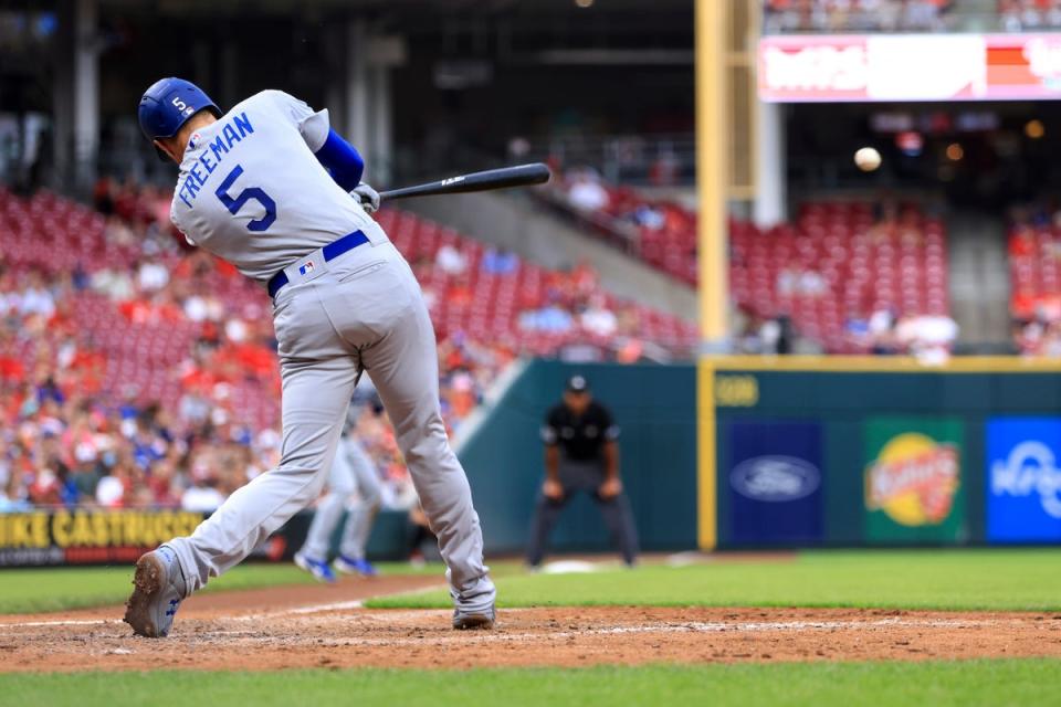 DODGERS-ROJOS (AP)