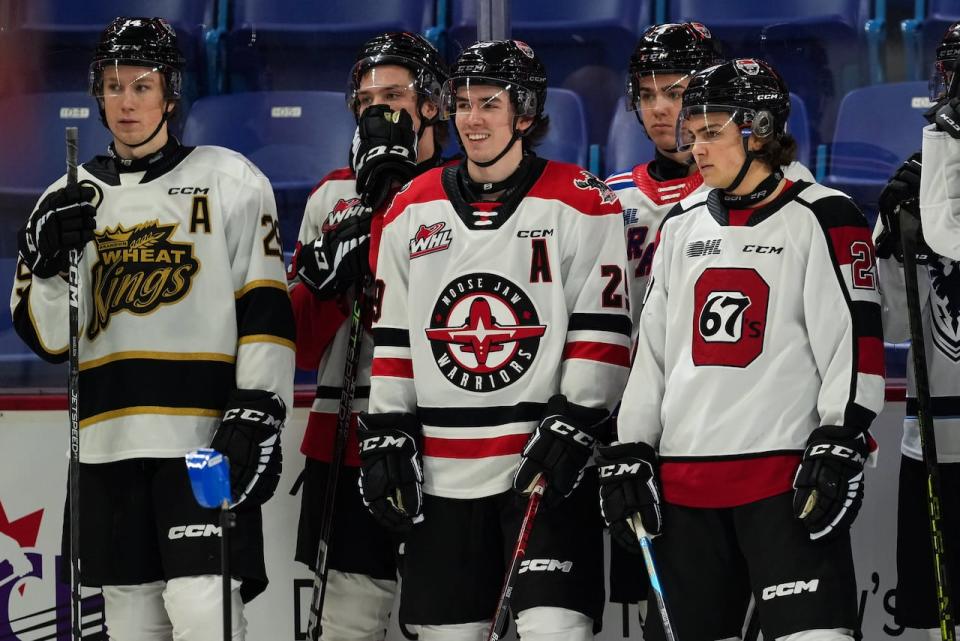 Moose Jaw Warrior Brayden Yager has been one of the dominant players in the series.