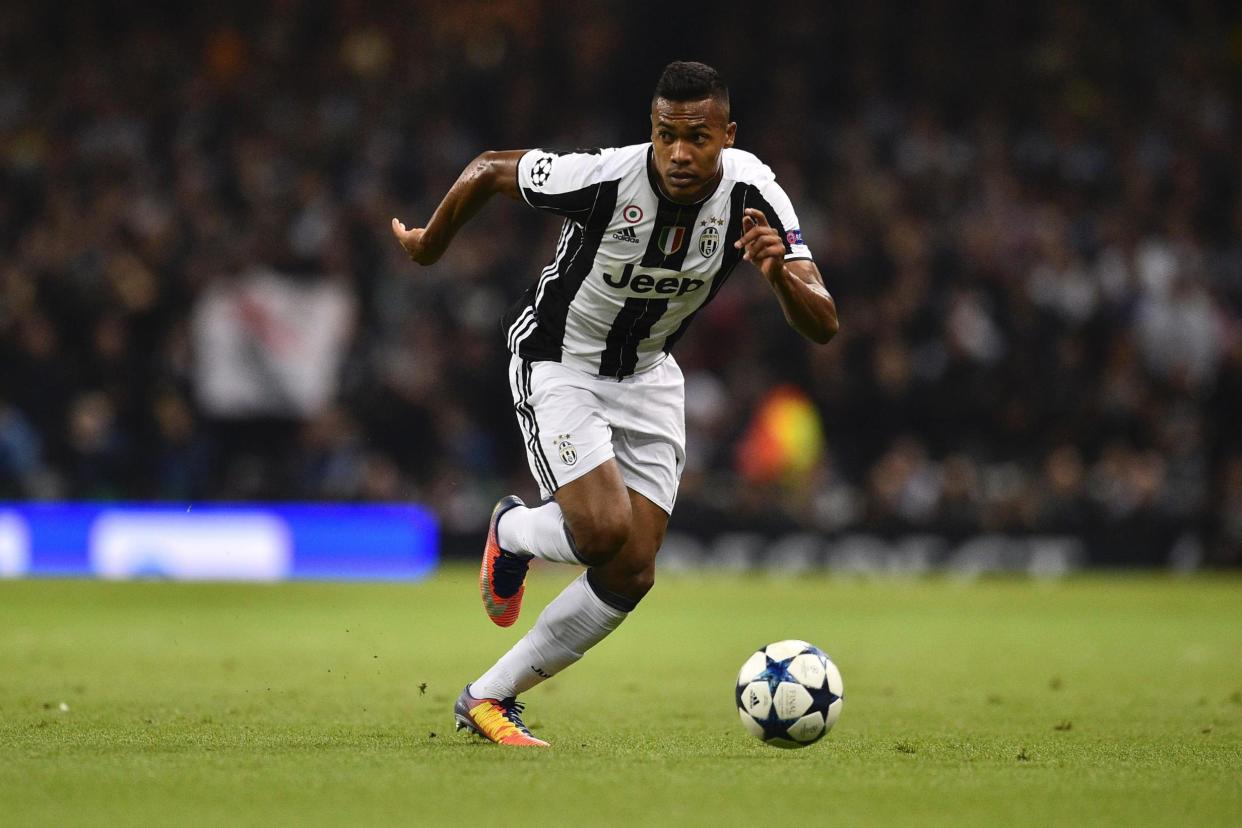 Chelsea target: Juventus are unlikely to sell Alex Sandro after losing Leonardo Bonucci: Glyn Kirk/AFP/Getty Images