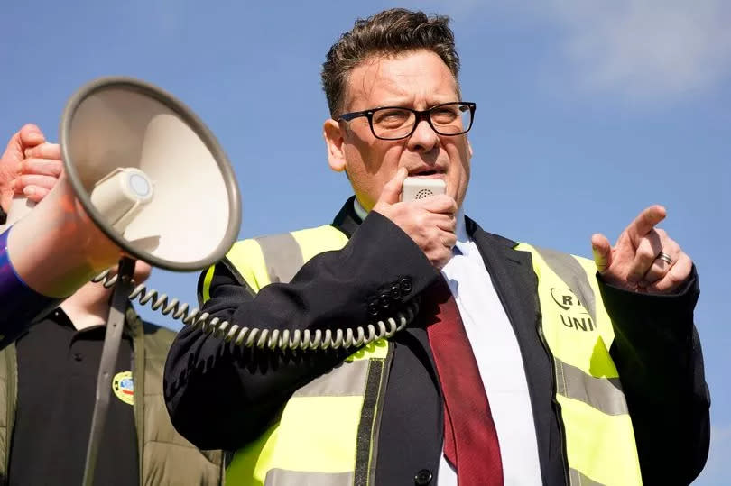 Karl Turner, pictured at a P&O workers rally in 2022, was left confused by a voter who thought Labour were to tax condoms