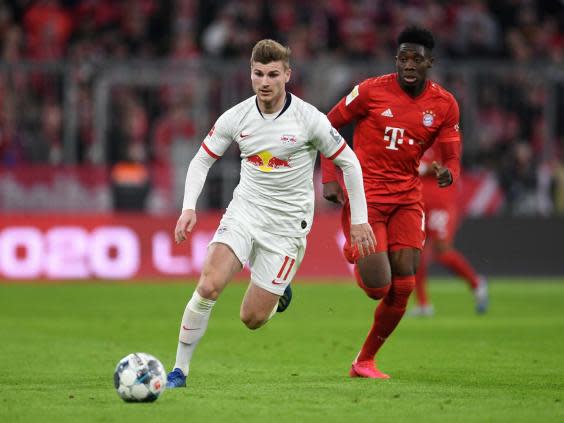 Timo Werner could emerge as a target for Jurgen Klopp (REUTERS)