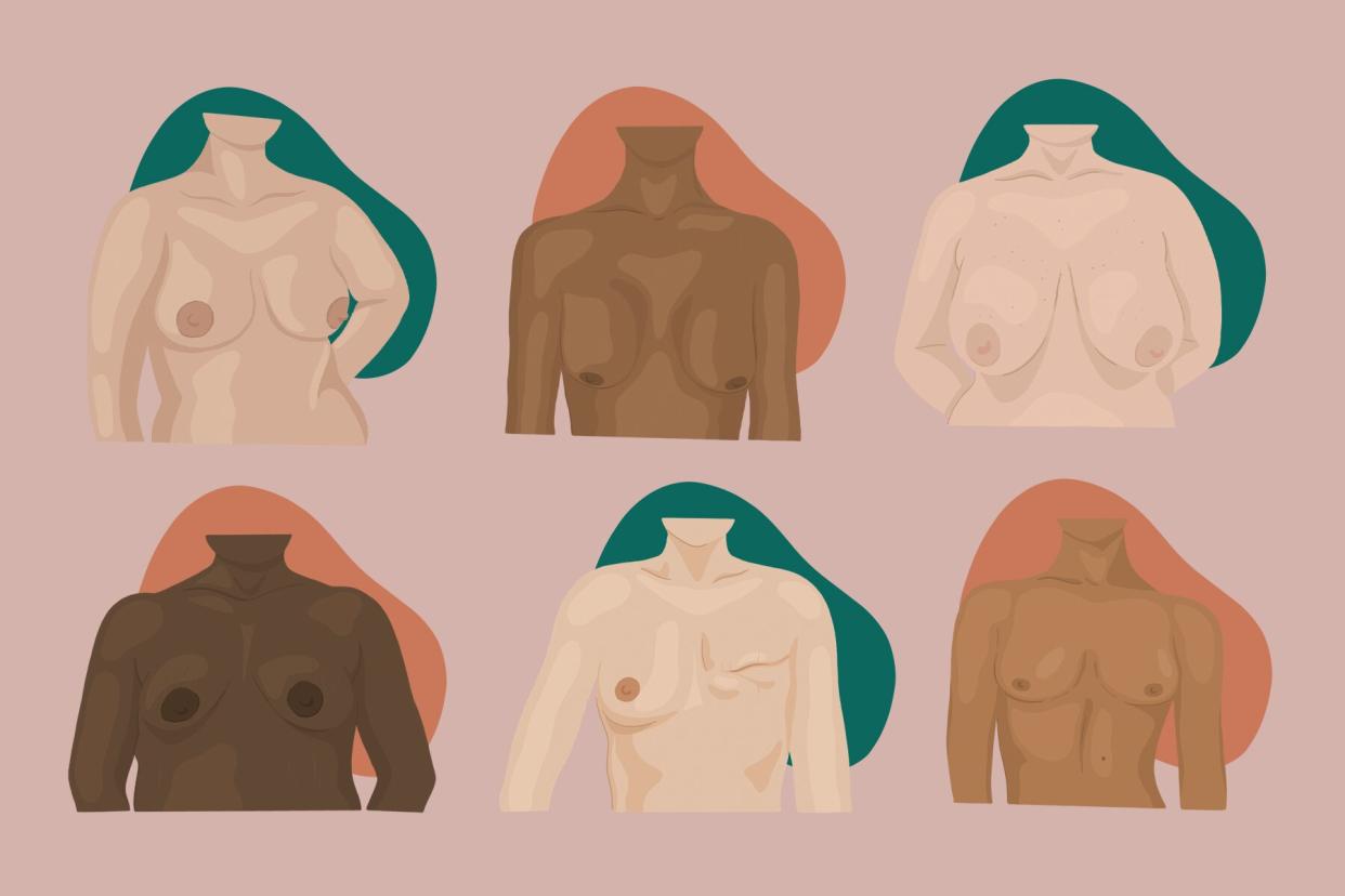 different types of boobs