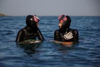 The Wider Image: For South Korea's youngest 'sea women', warming seas mean smaller catches