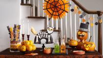 <p>Fact: There's no better way to celebrate spookiest day of the year than by throwing an elaborate, all-out Halloween party. After all, a party is the perfect excuse for showing off your family's <a href="https://www.womansday.com/halloween-costumes/" rel="nofollow noopener" target="_blank" data-ylk="slk:Halloween costumes" class="link ">Halloween costumes</a>, your DIY <a href="https://www.womansday.com/home/decorating/g1279/easy-halloween-decorations/" rel="nofollow noopener" target="_blank" data-ylk="slk:Halloween decorations" class="link ">Halloween decorations</a>, and your <a href="https://www.womansday.com/food-recipes/food-drinks/g2500/halloween-snacks/" rel="nofollow noopener" target="_blank" data-ylk="slk:Halloween snack skills" class="link ">Halloween snack skills</a>, while simultaneously celebrating all things spooky and scary. Wondering how to best throw a Halloween party, complete with a <a href="https://www.womansday.com/life/entertainment/g33289097/halloween-songs/" rel="nofollow noopener" target="_blank" data-ylk="slk:Halloween music playlist" class="link ">Halloween music playlist </a>and fun <a href="https://www.womansday.com/life/g28153252/halloween-games/" rel="nofollow noopener" target="_blank" data-ylk="slk:Halloween games" class="link ">Halloween games</a>? You've come to the right place, as we have more than a few fun and spooky party ideas for you to try out this year. <br></p><p>Hosting a big costume party for friends, family, and neighbors? No problem. Spending the night at home and need some ideas to keep the kids entertained? We've got you covered there, too. From fun <a href="https://www.womansday.com/food-recipes/food-drinks/g2468/easy-halloween-drinks/" rel="nofollow noopener" target="_blank" data-ylk="slk:Halloween-themed drinks" class="link ">Halloween-themed drinks</a>, food, and <a href="https://www.womansday.com/food-recipes/food-drinks/g2586/halloween-desserts/" rel="nofollow noopener" target="_blank" data-ylk="slk:desserts" class="link ">desserts</a>, to <a href="https://www.womansday.com/home/crafts-projects/g2490/halloween-kids-crafts/" rel="nofollow noopener" target="_blank" data-ylk="slk:family-friendly crafts" class="link ">family-friendly crafts</a>, read on for Halloween party ideas that'll help you throw the monster mash of the year (all without having to spend a fortune in order to put it together). October 31 will be here before you know it, so get ready to plan your event — from invitations to party favors — with these scary-good party ideas.<br></p>