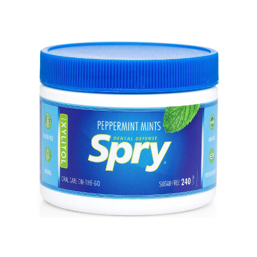 Spry Xylitol Peppermint Sugar-Free Candy