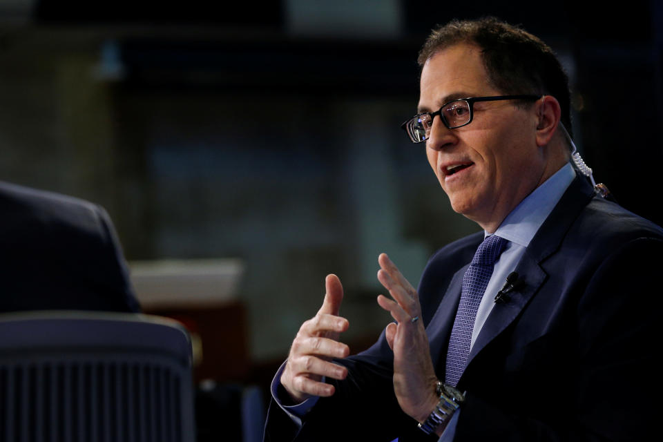 Michael Dell is the chairman and CEO of Dell Technologies, which was formed in 2016 when Dell merged with computer storage giant EMC. Photo: Reuters