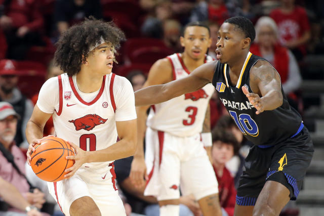 Eric Musselman at NBA Draft Combine on Jordan Walsh, Anthony Black