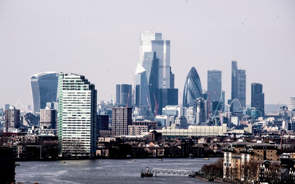 City of London skyline