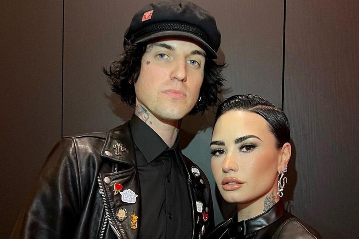 Demi Lovato Shows Off ‘Hot’ Boyfriend in New Photos from The Walking Dead Finale Premiere