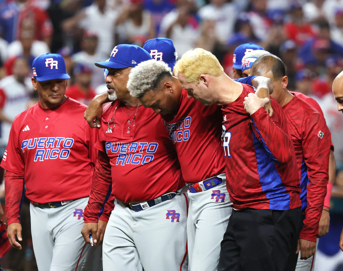 World Baseball Classic: Mets closer Edwin Díaz tears patellar tendon while  celebrating with Puerto Rico