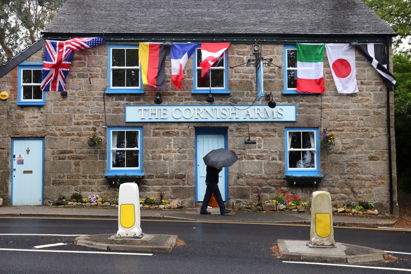 Preparations ahead of G7 summit in Cornwall