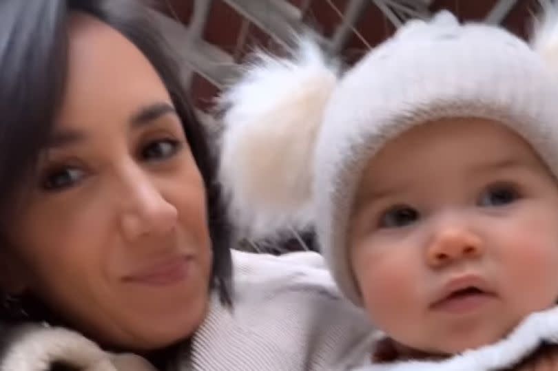 Janette Manrara with her daughter Lyra Rose