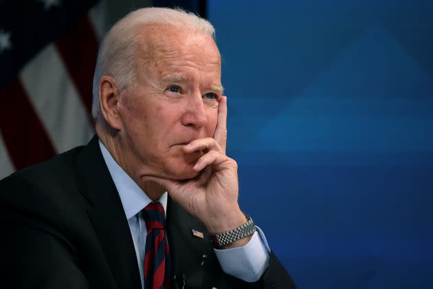 President Joe Biden has worked closely with labor unions throughout his career. But several building trades unions are trying to stop a prescription drug bill he supports. (Photo: Chip Somodevilla/Getty Images)