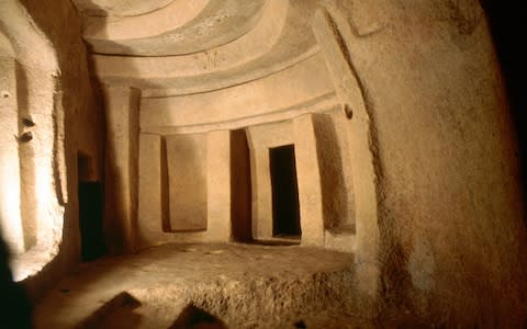 Hal Saflieni Hypogeum - Credit: getty