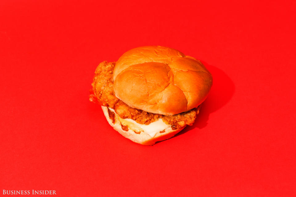 Fried Chicken Sandwiches KFC 7