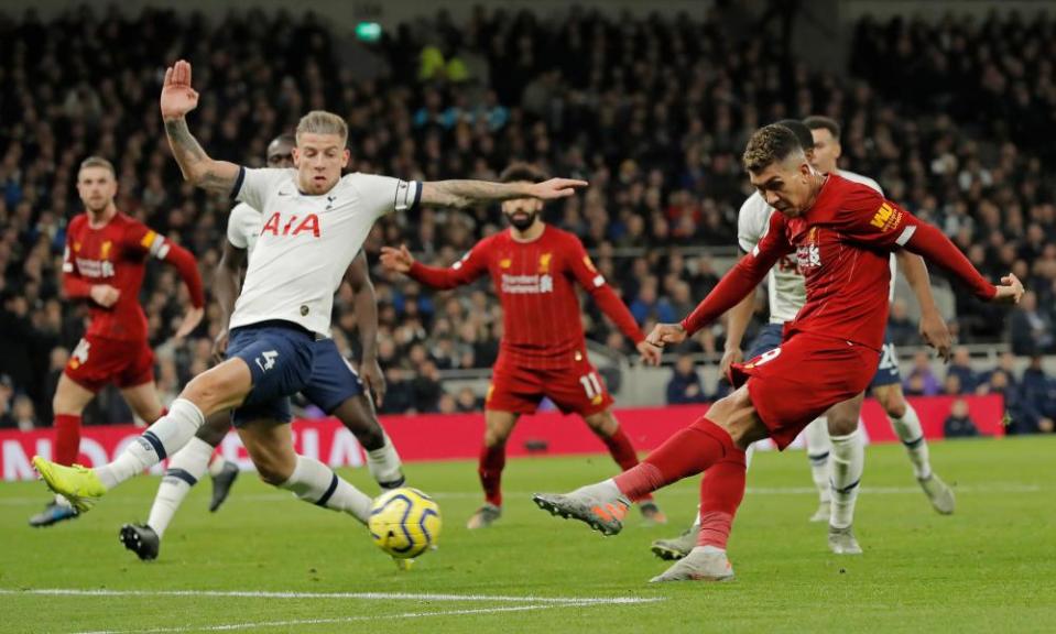 Liverpool’s thrilling style brought them victory over Spurs thanks to Roberto Firmino.