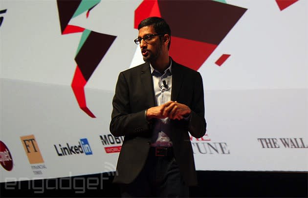 Google SVP Sundar Pichai