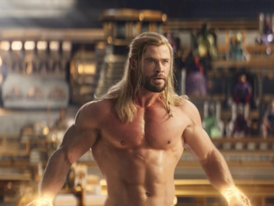 Chris Hemsworth in "Thor: Love and Thunder."