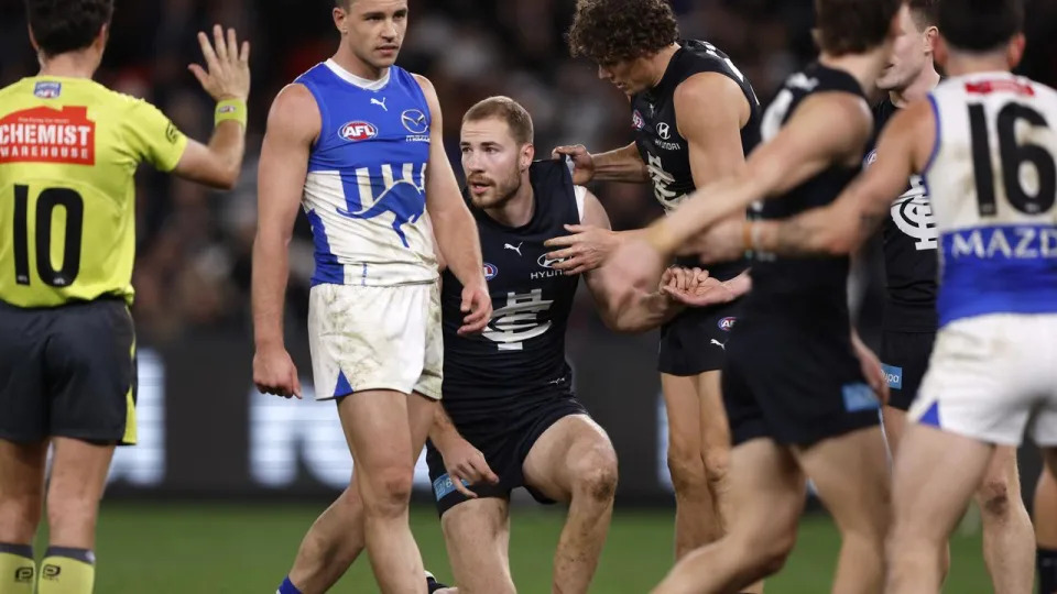 AFL Rd 19 - Carlton v North Melbourne