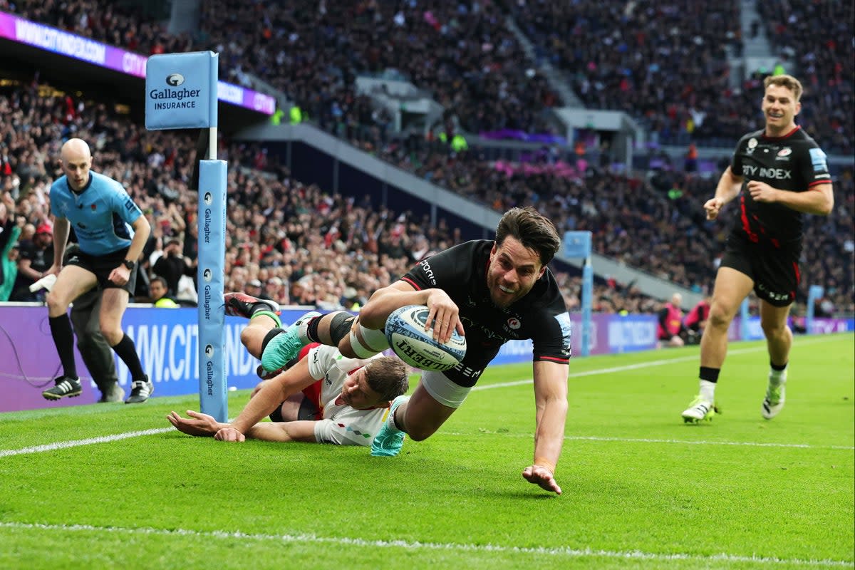 Sean Maitland scored twice for Saracens (Getty Images)