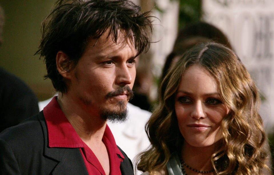 FILE: Johnny Depp And Vanessa Paradis Separate