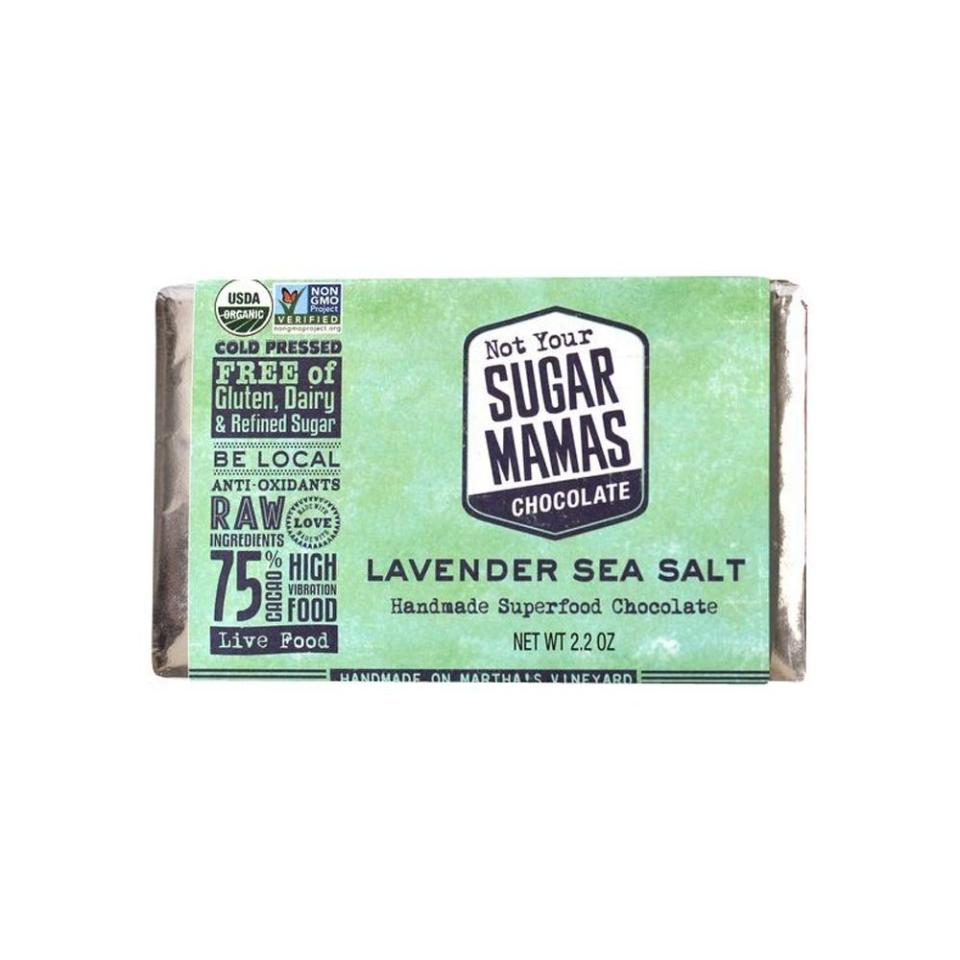 Not Your Sugar Mamas Lavender Sea Salt Chocolate Bar (2-Pack)